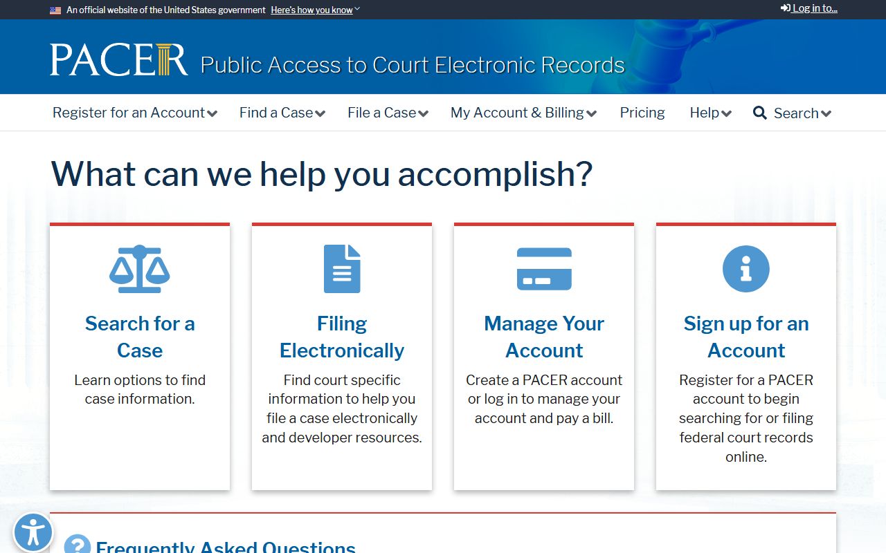 Plaquemines Parish District Court PACER federal court records distinction